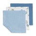 Wash Cloth 3 Pack Cotton Storm Blue Rocket