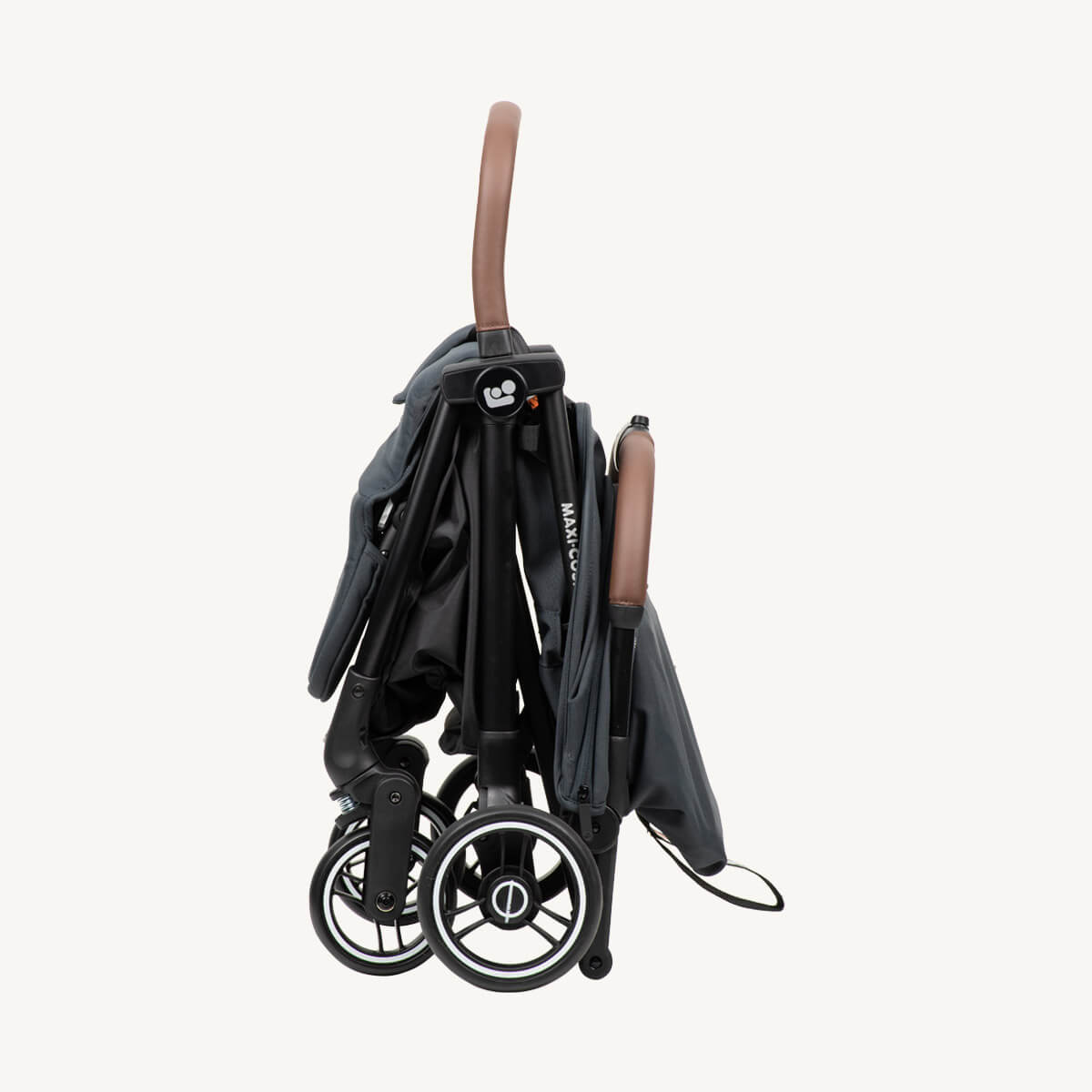 Maxi Cosi Leya folded travel pram, Essential Graphite