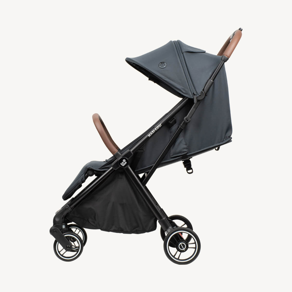 Maxi Cosi Leya lie-flat seat for newborns, Essential Graphite