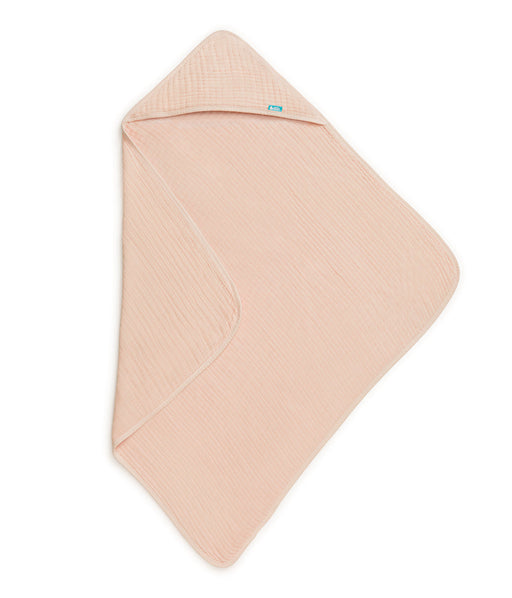 Hooded Towel Cotton Blend Blush