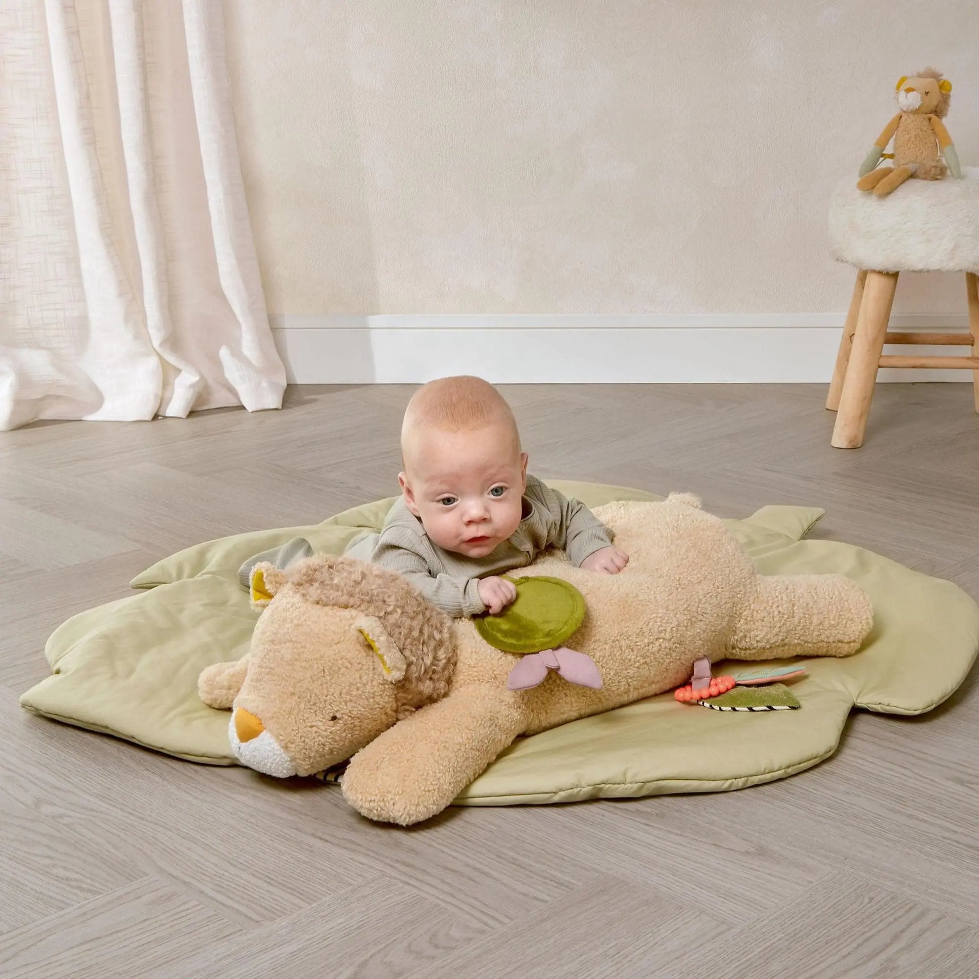 Tummy Time - Lenny Lion