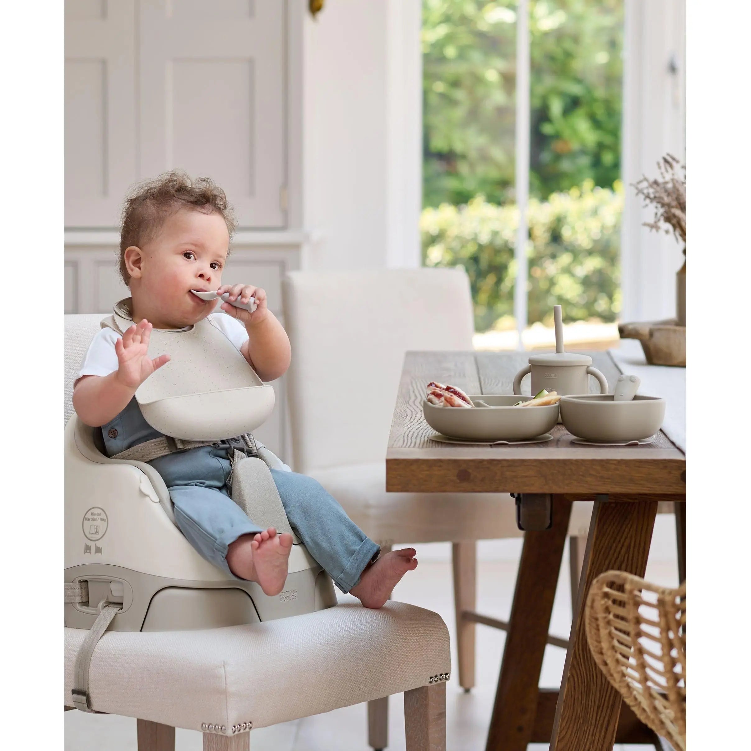 First Mealtime Silicone Set – Truffle