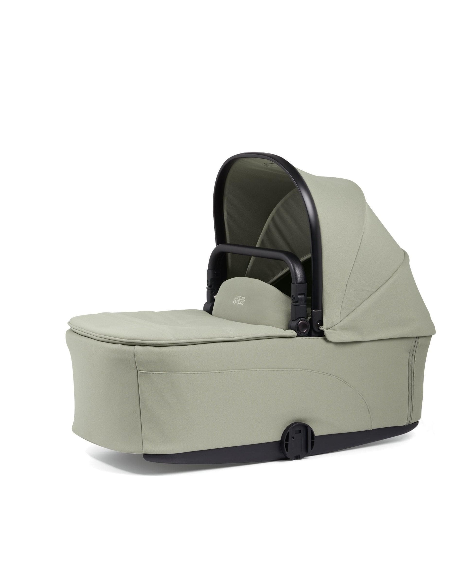 Mamas & Papas Vardo Carrycot in Sage – lie-flat newborn carrycot with cushioned mattress