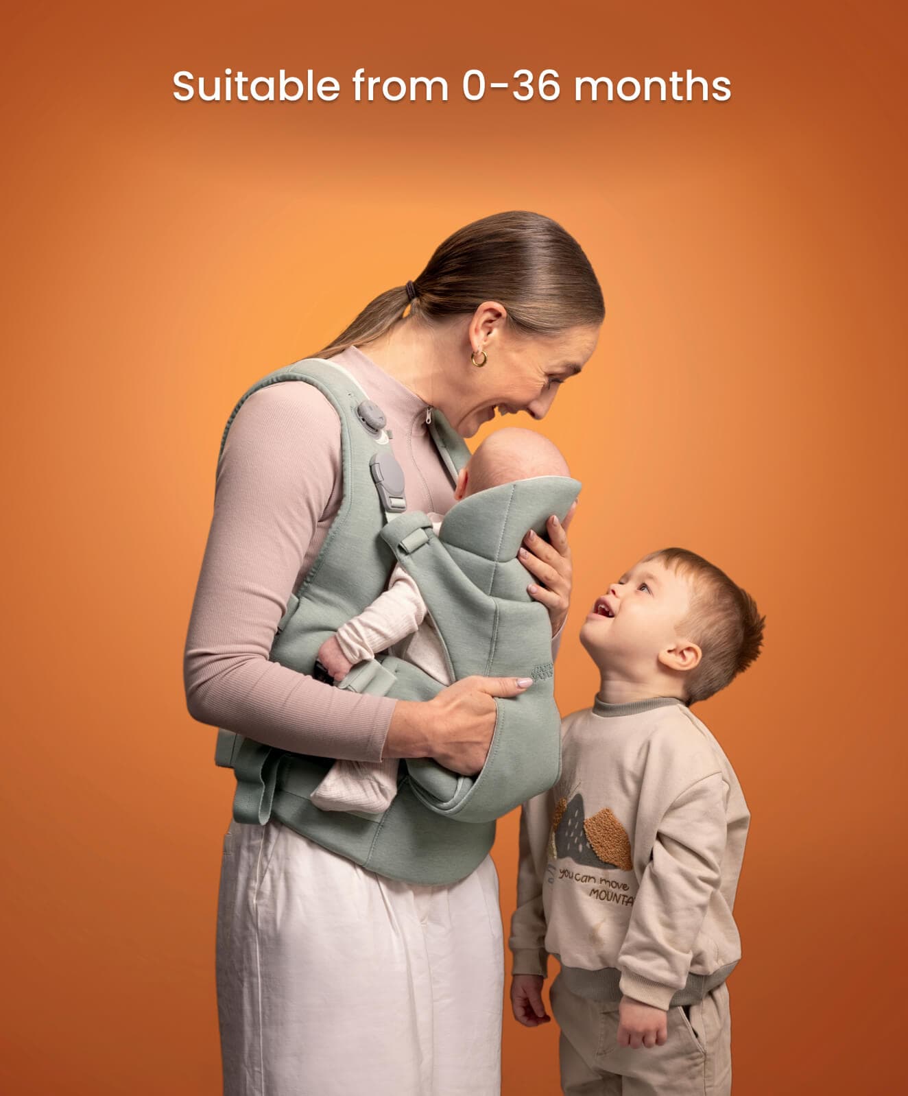 Kudo Cashmere by Mamas & Papas — 2 carry positions, 3.2kg–15kg, birth to approx. 36 months