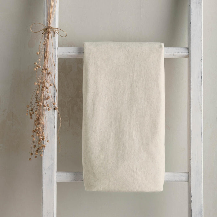 Cotbed Fitted Sheet 1pk - Oatmeal
