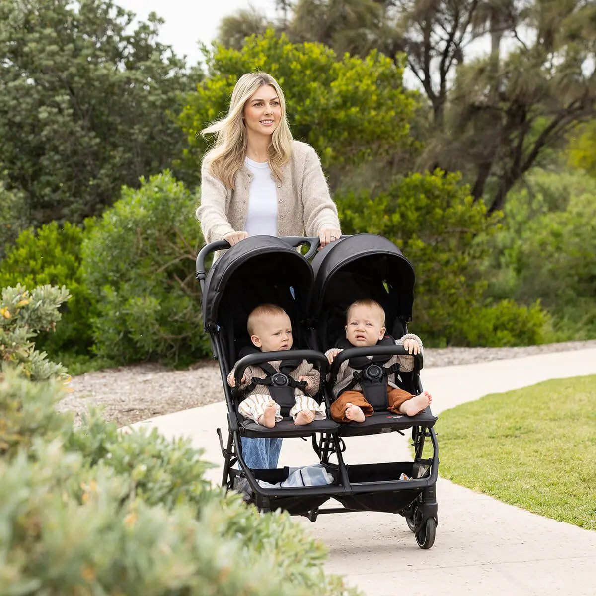 Mother's Choice Adventurer Side By Side Double Stroller  