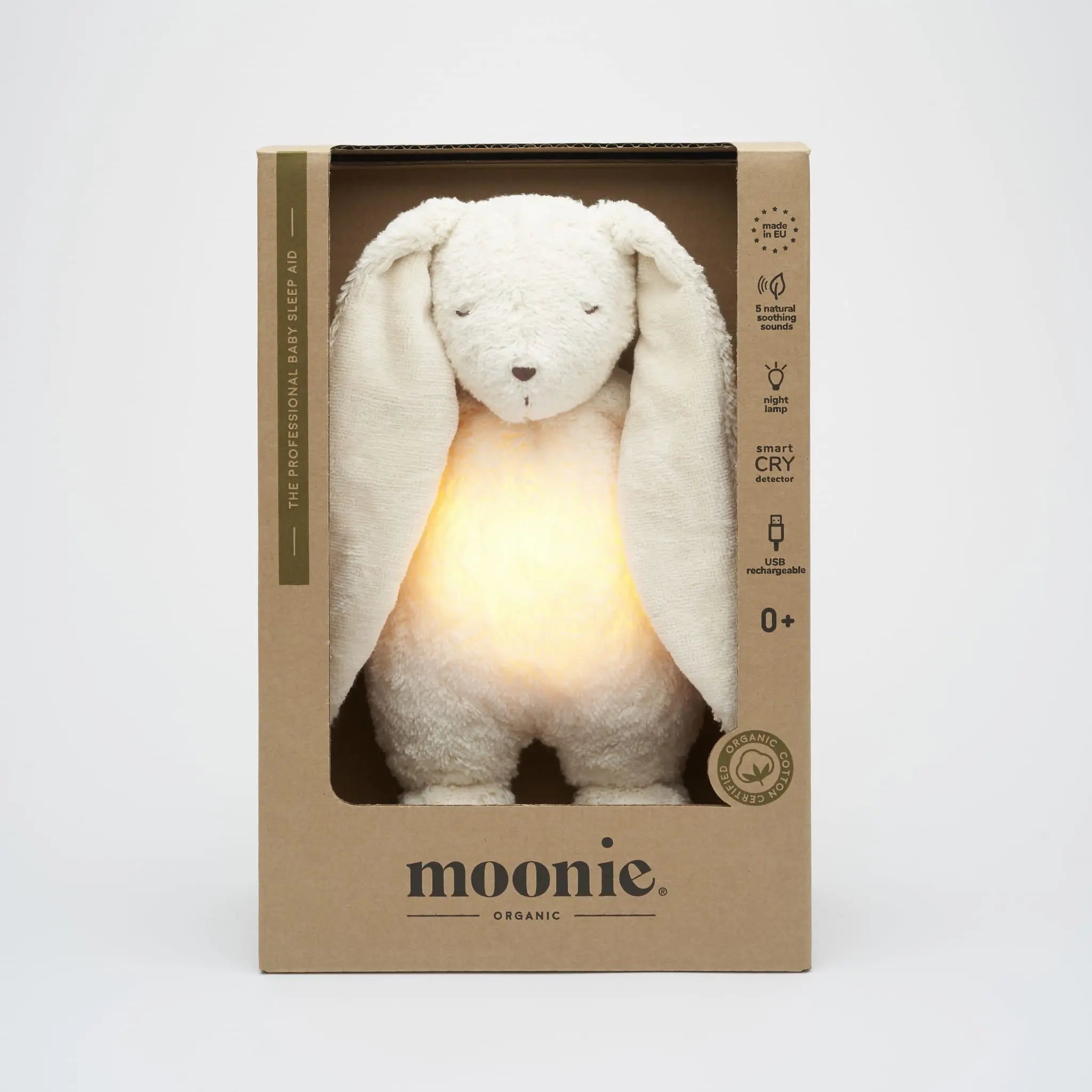 Moonie, Organic Humming Bunny - Polar