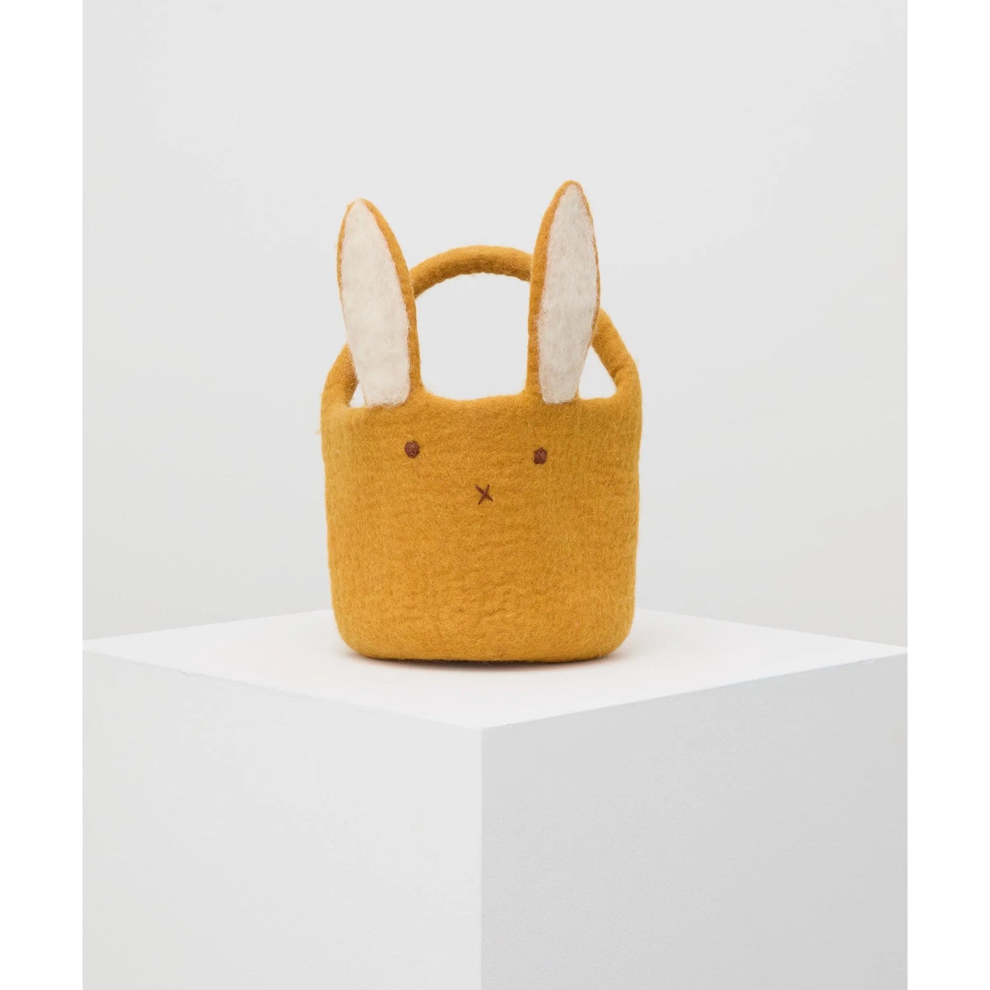 Easter Bunny Basket - Mustard