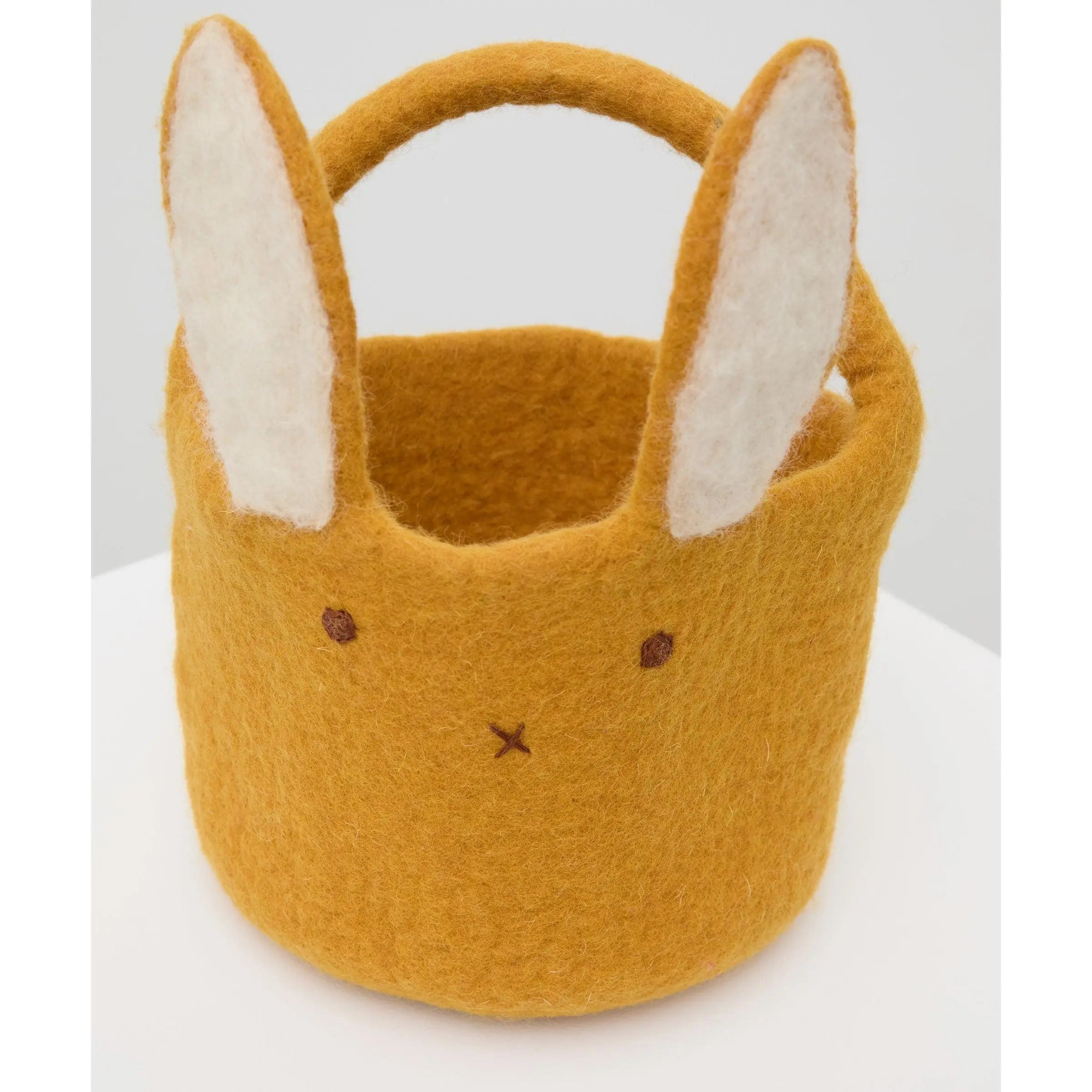 Easter Bunny Basket - Mustard