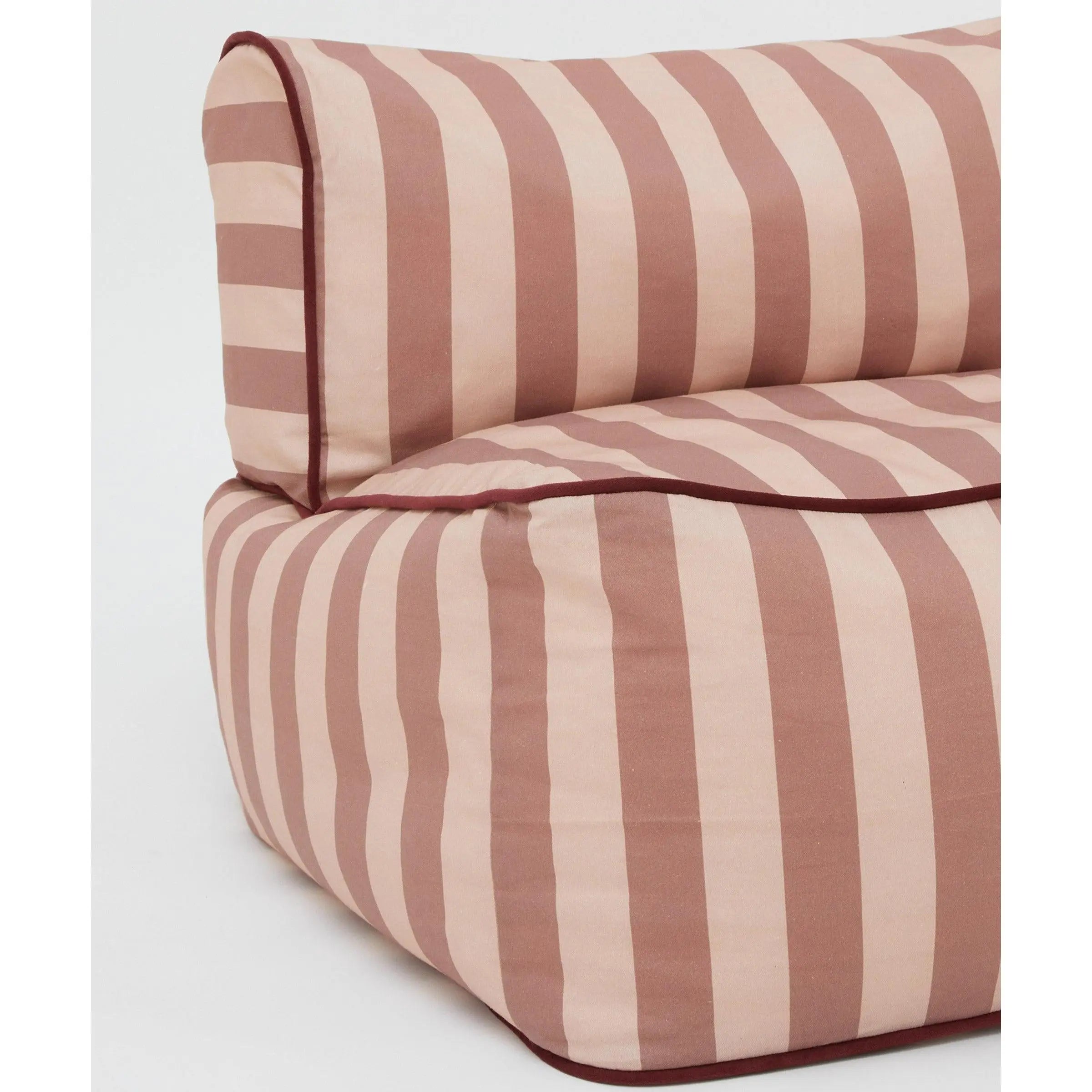 Striped Toddler Lounger – Pink