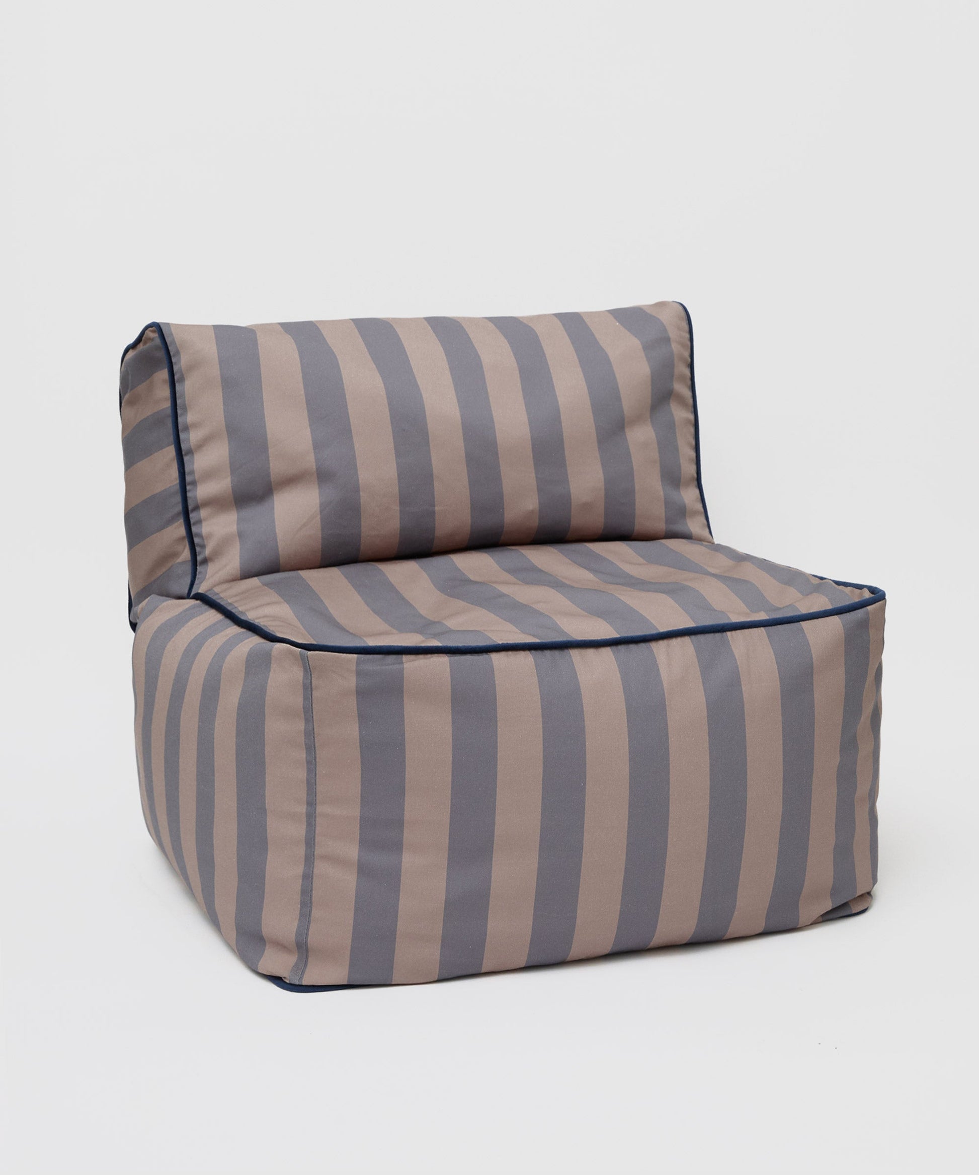 Striped Toddler Lounger - Eggplant