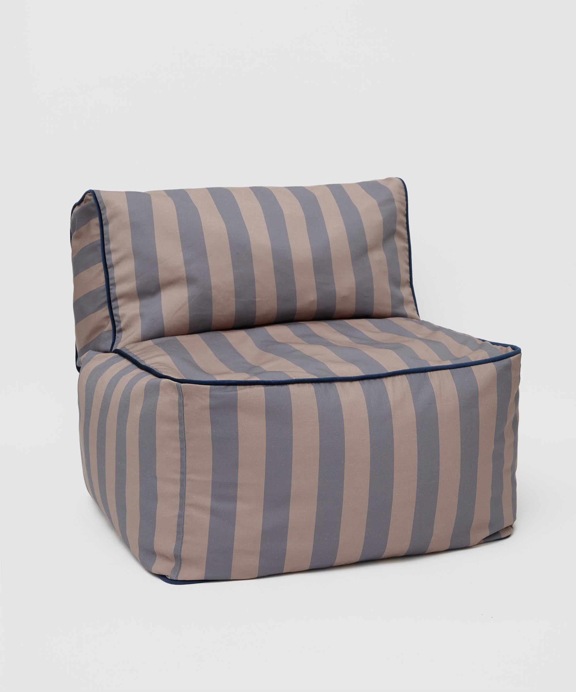 Striped Toddler Lounger - Eggplant