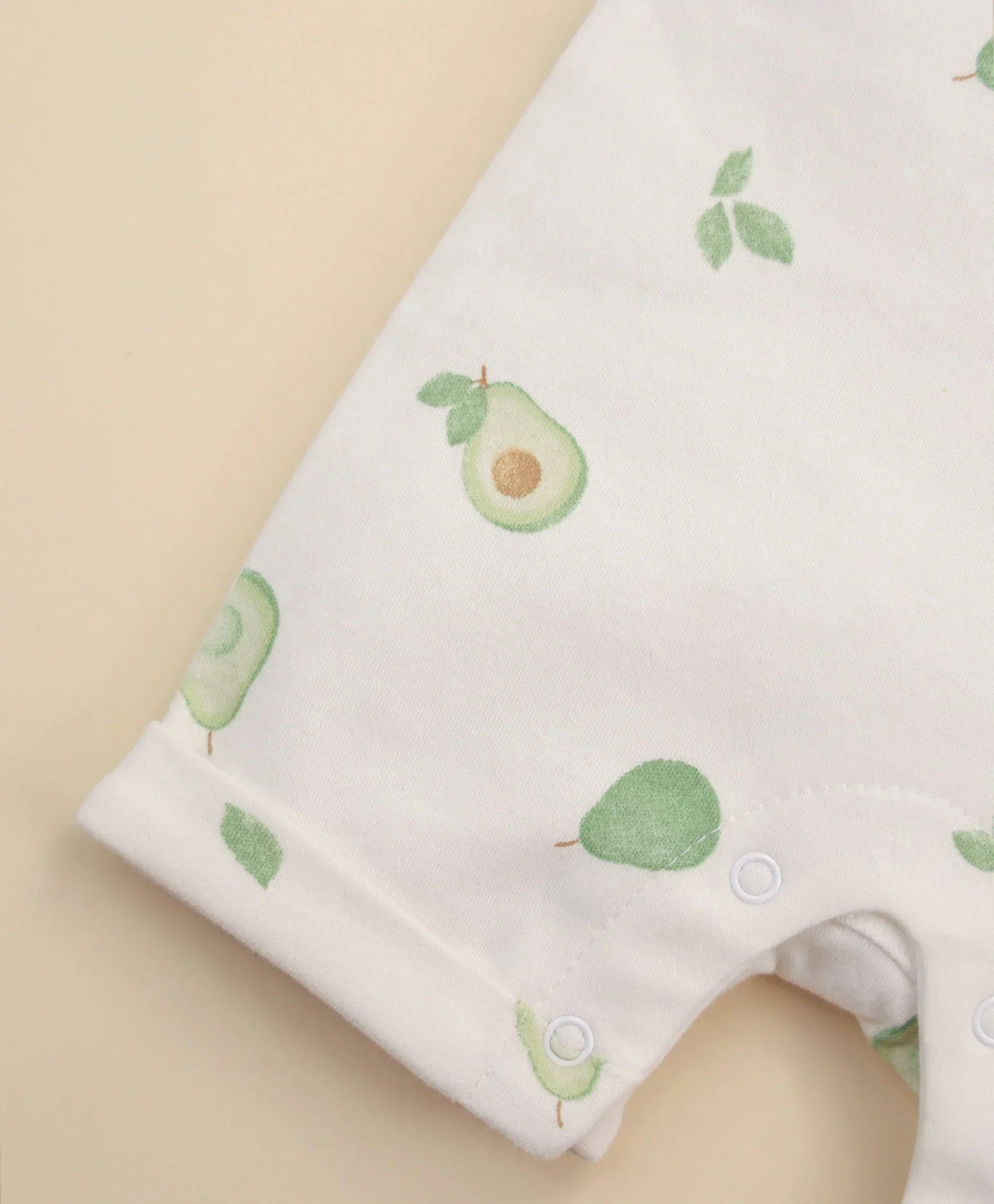 Lummi in Colour romper worn by a baby