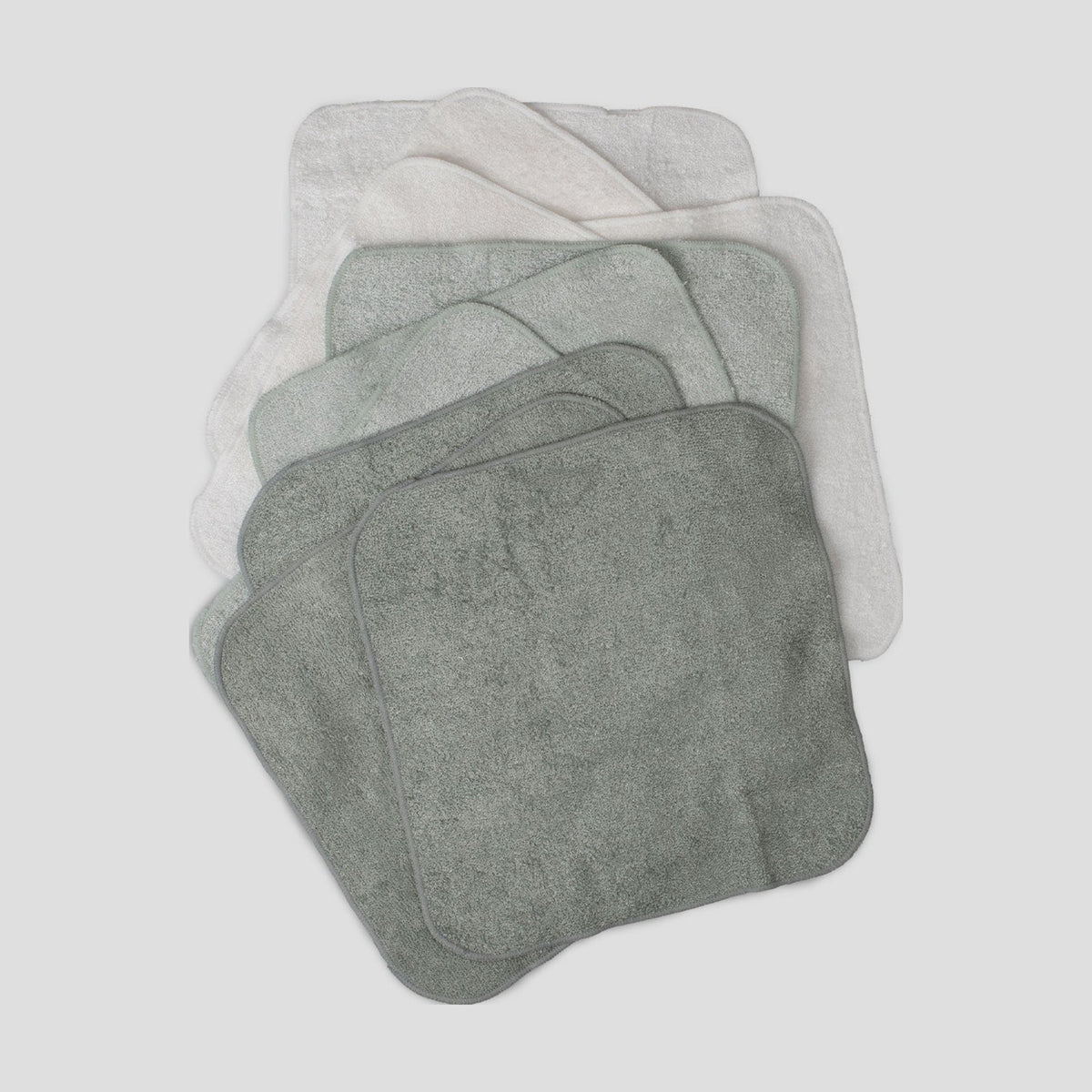 Little Bamboo Turtle Bay washers folded