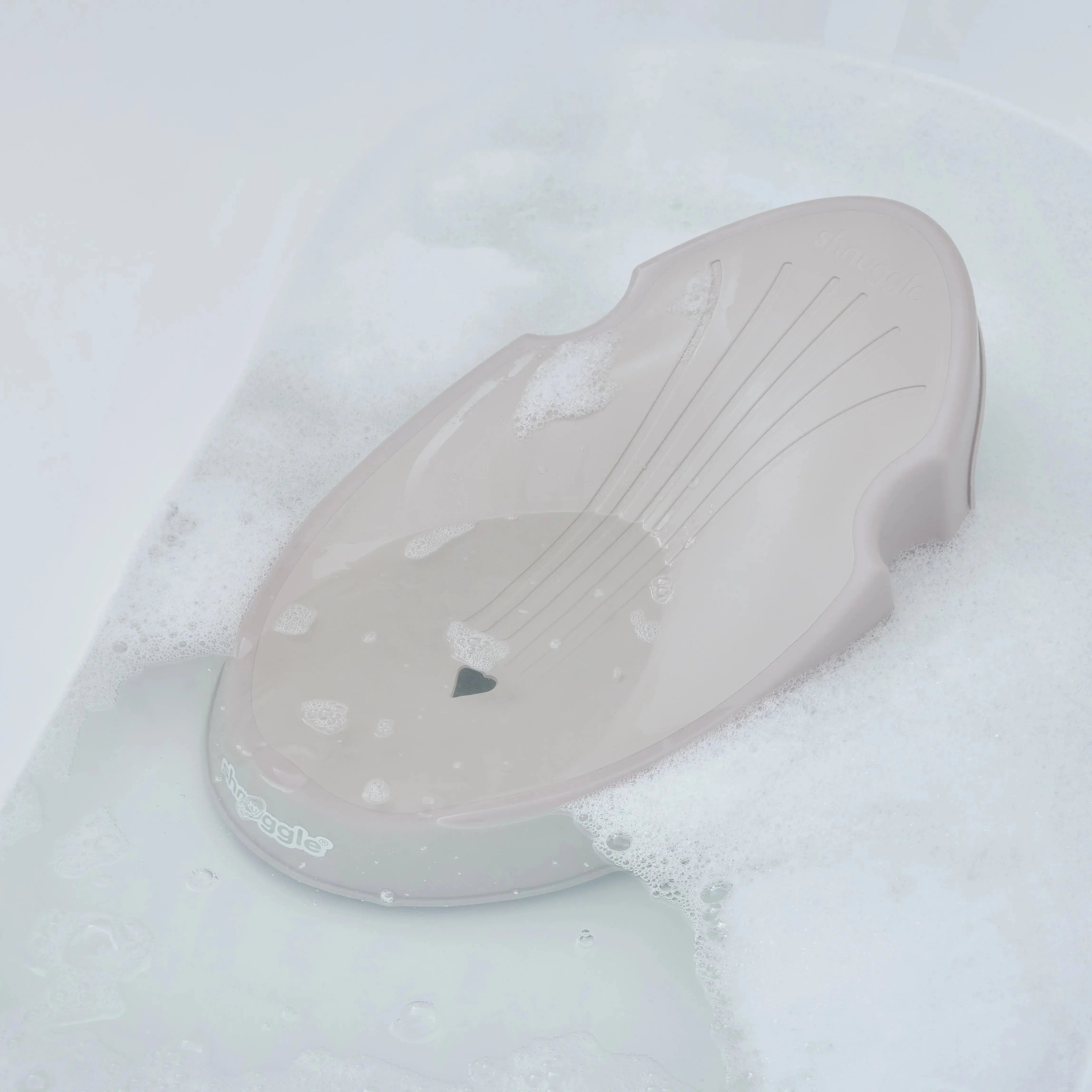 Shnuggle Newborn Baby Bath Support | Ergonomic, Non-Slip & Quick-Dry | From 0-6 months