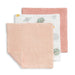 Wash Cloth 3 Pack Cotton Blush Rocket
