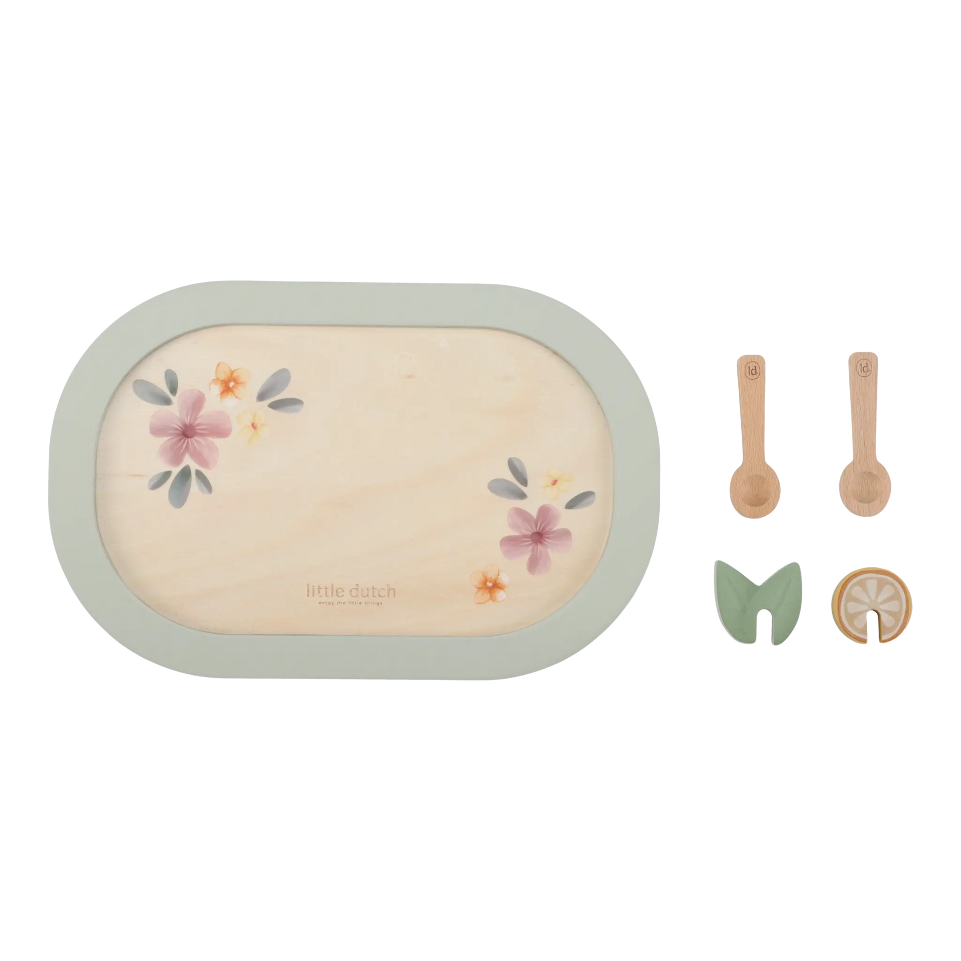 Wooden Tea Set