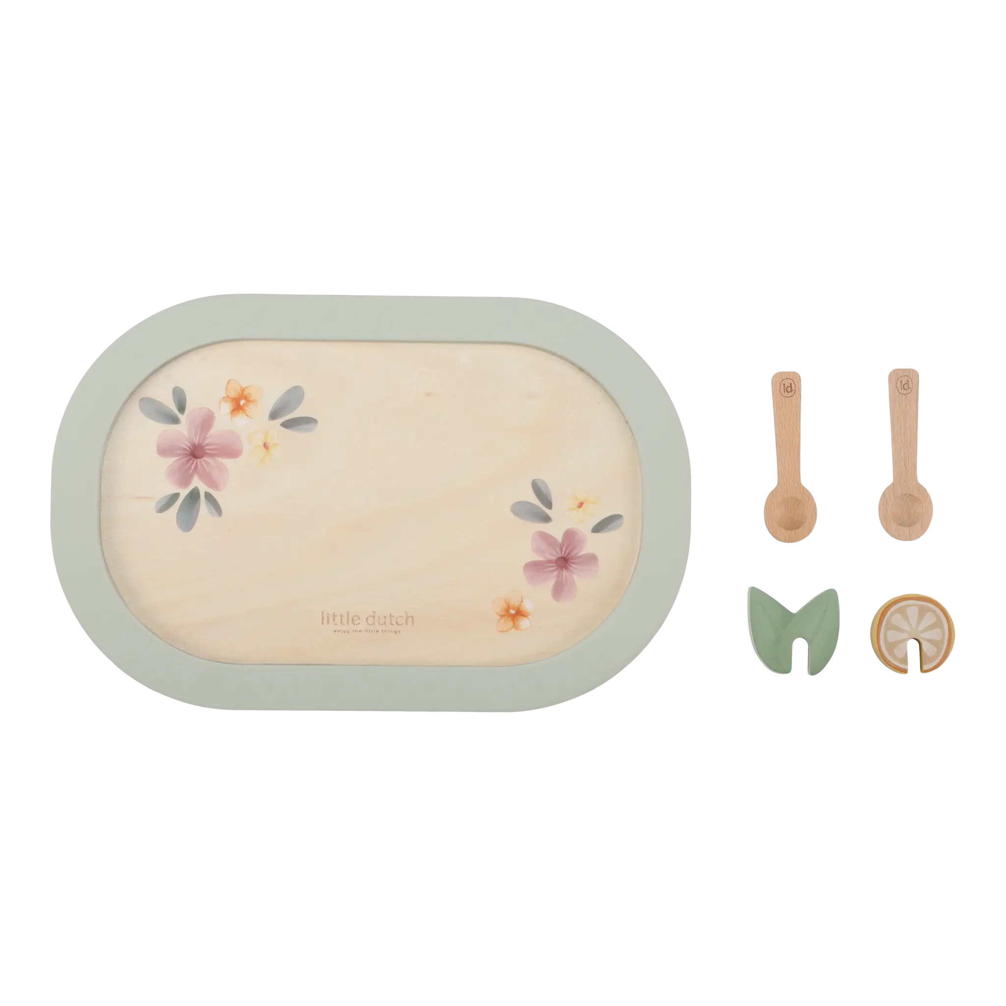 Wooden Tea Set