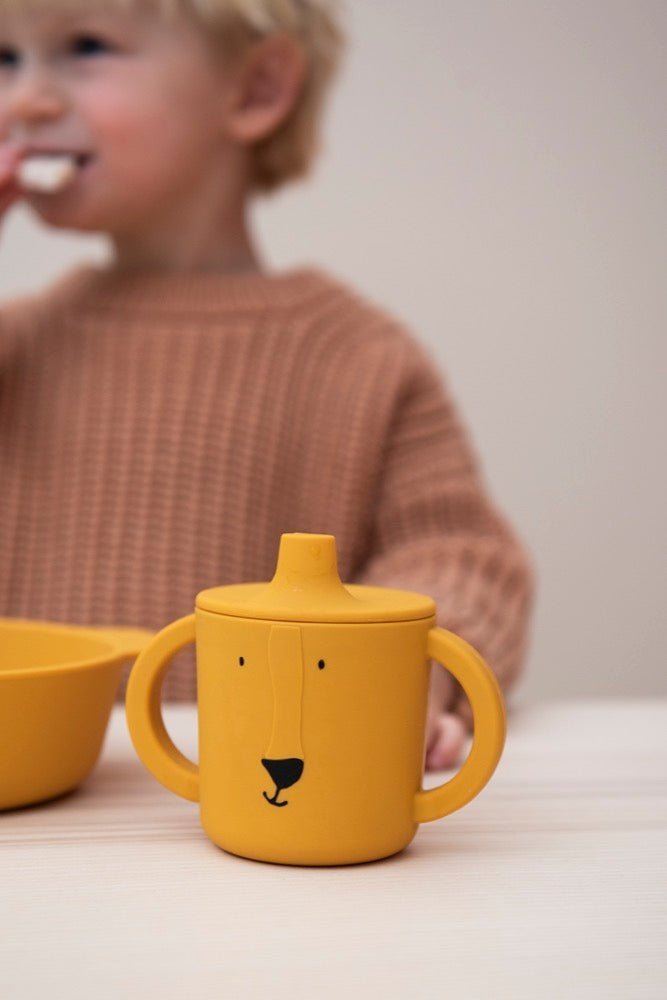 Trixie Mr. Lion silicone training cup – BPA-free 200ml baby cup
