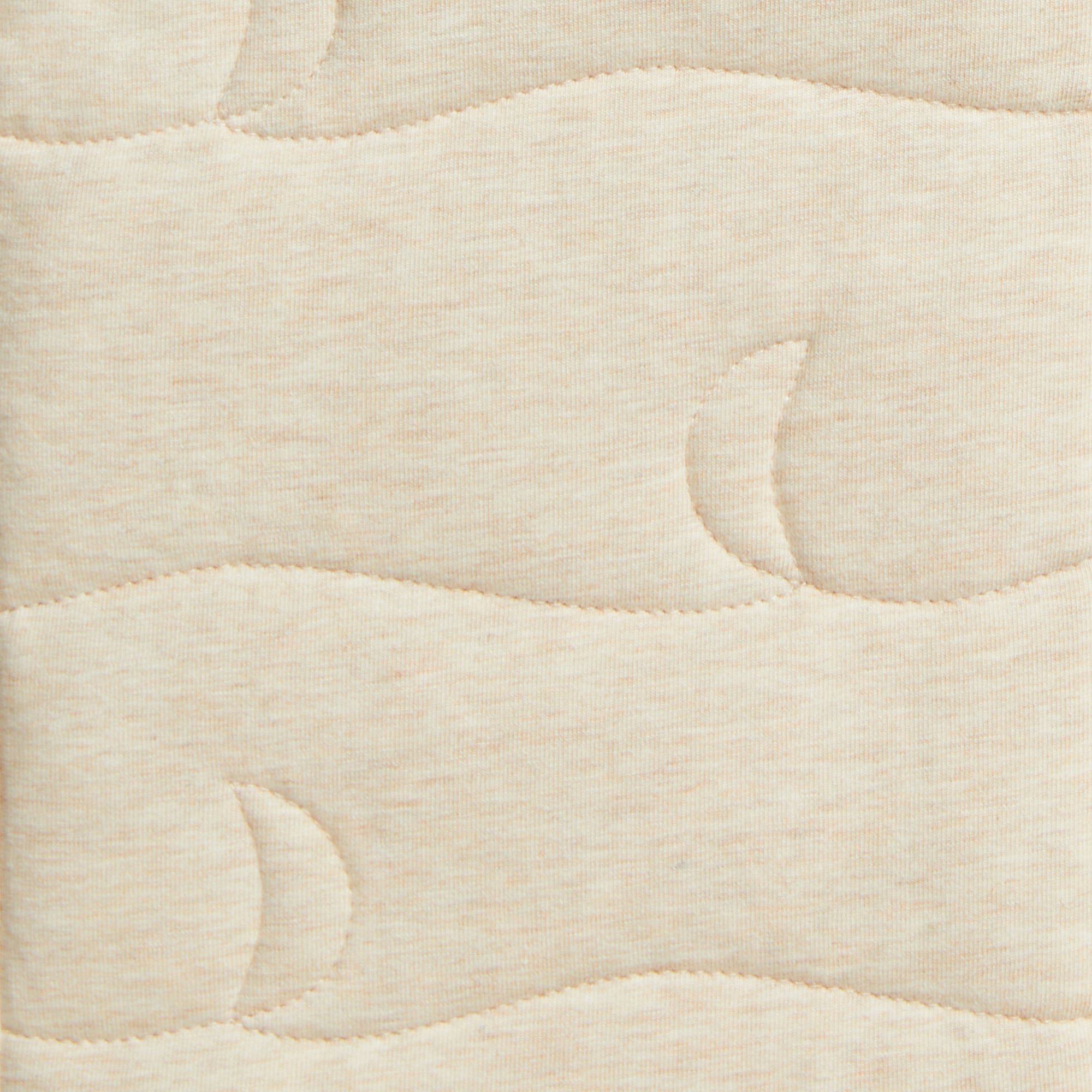 Newborn wrapped in Love to Dream Swaddle Up 3.5 TOG Quilted Cotton Oatmeal