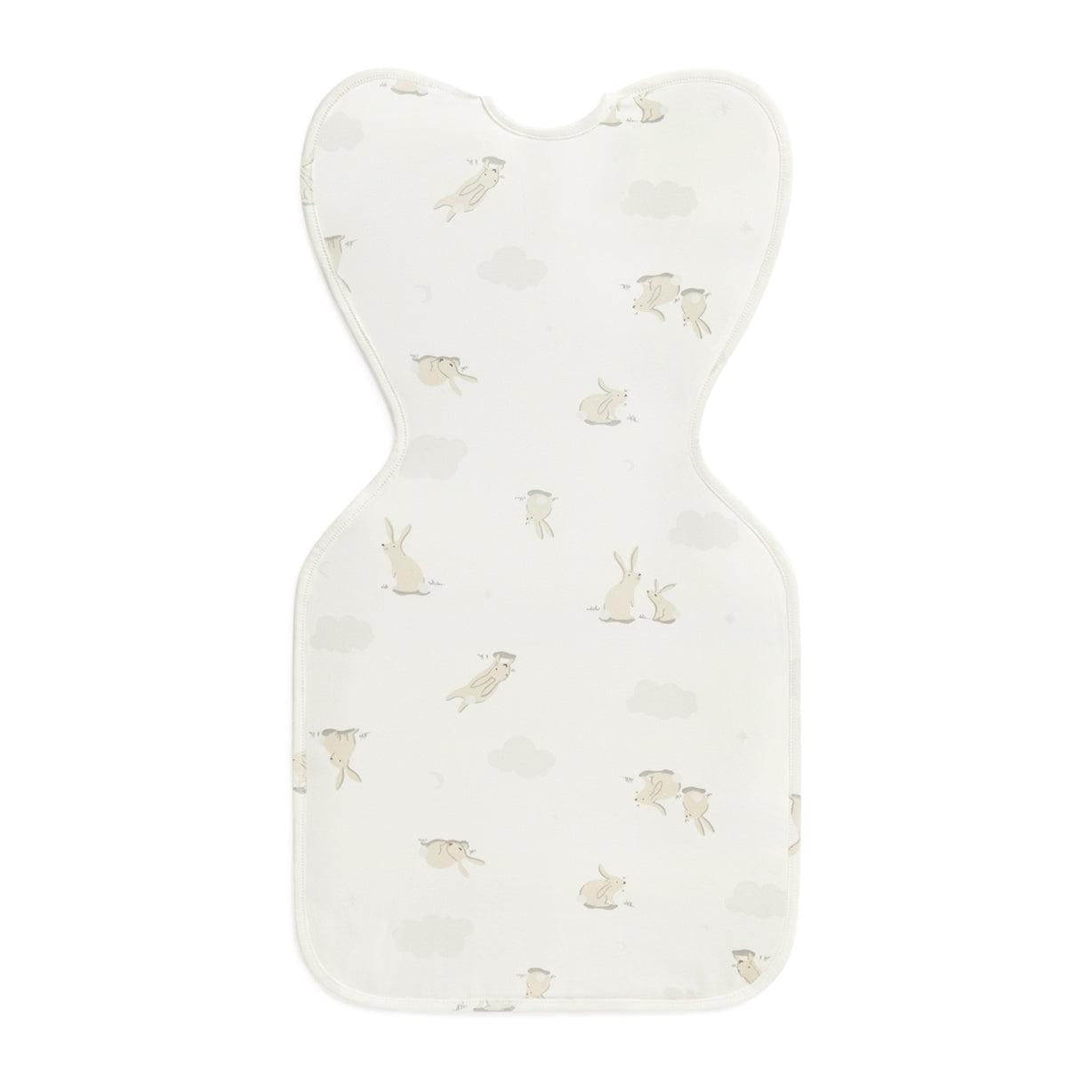 Love to Dream Swaddle Up 1.0 TOG Cotton — two-way zip with chin guard detail