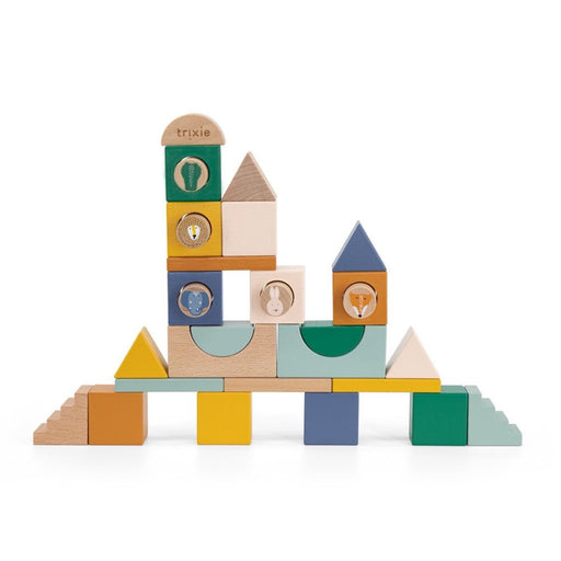 Wooden block city