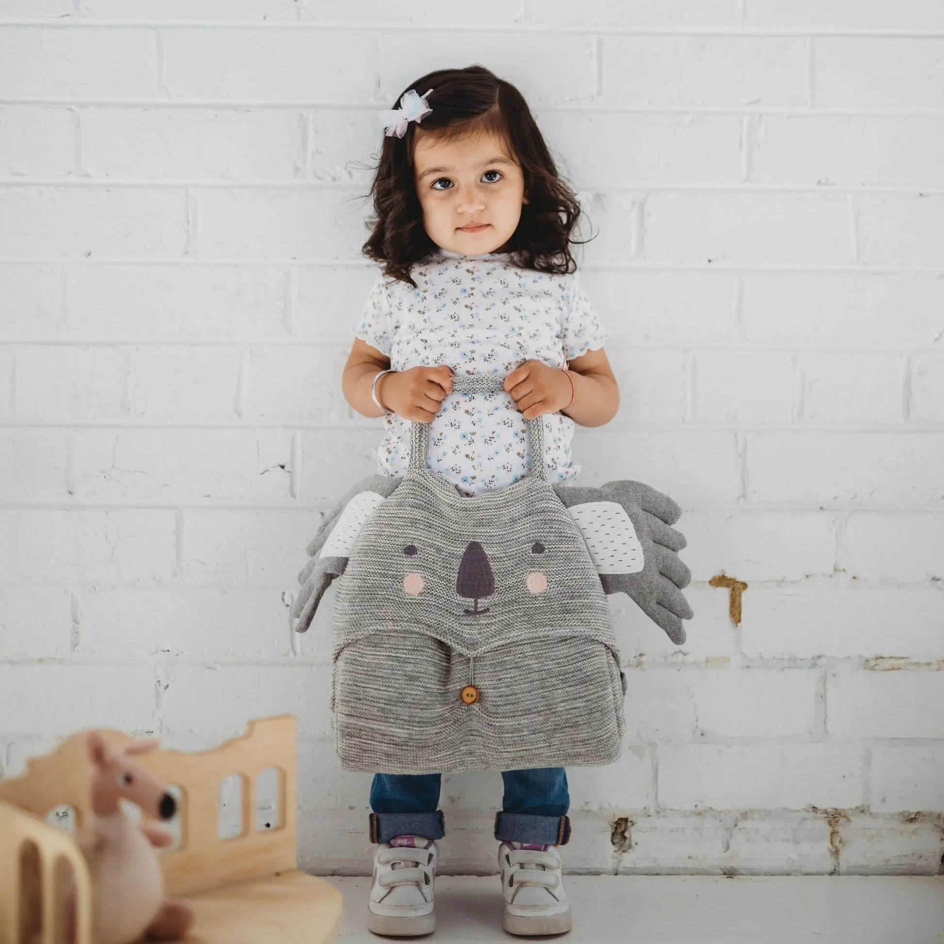 Di Lusso Living Clancy Koala Travel Blanket-Di Lusso-Baby Little Planet