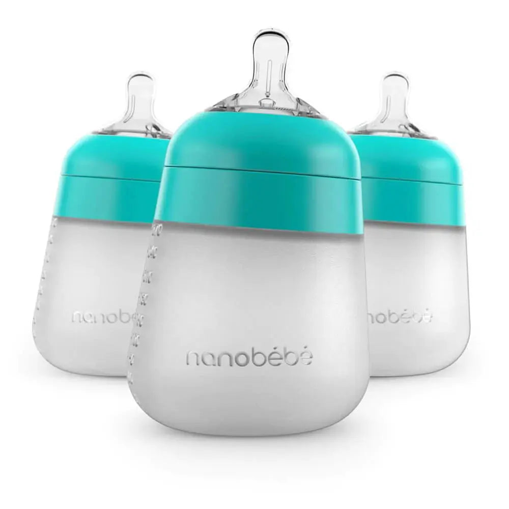 Nanobebe Flexy Silicone Bottle 3 Pack  