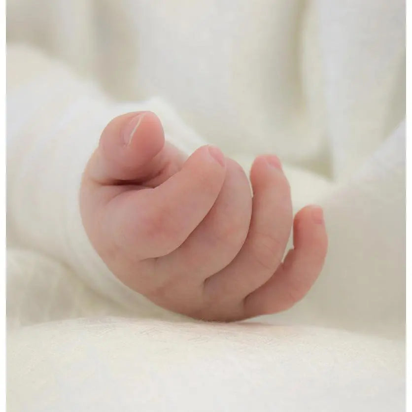 Bubba Blue Bamboo Cot Waffle Blanket, White-Bedtime - Blankets-Bubba Blue | Baby Little Planet