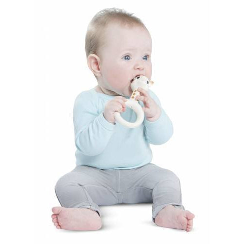 Sophie the Giraffe So Pure Ring Teether-Feeding - Teether-Sophie | Baby Little Planet