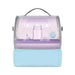 59S UV STERILISATION MUMMY BAG - White/Pink-Feeding - Sterilisers-59s | Baby Little Planet