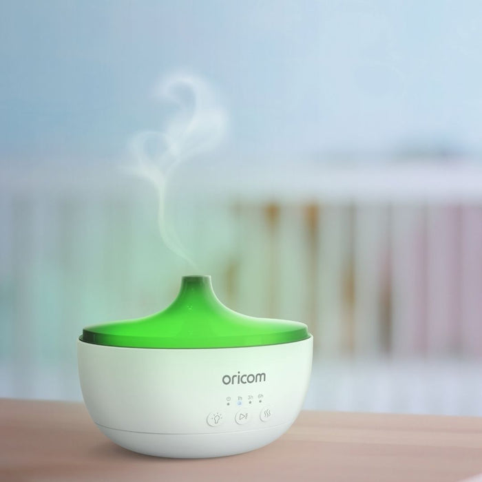 Oricom 4-in-1 Humidifier with Aroma Diffuser, BT Speaker and Night Light