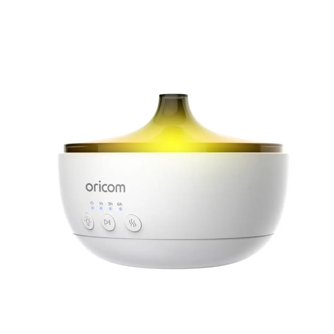 Oricom 4-in-1 Humidifier with Aroma Diffuser, BT Speaker and Night Light  