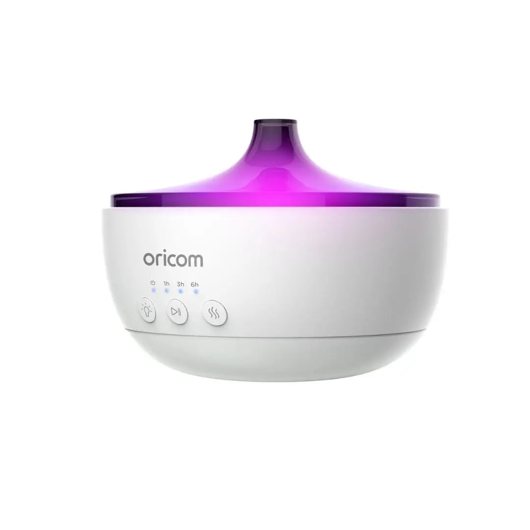 Oricom 4-in-1 Humidifier with Aroma Diffuser, BT Speaker and Night Light  