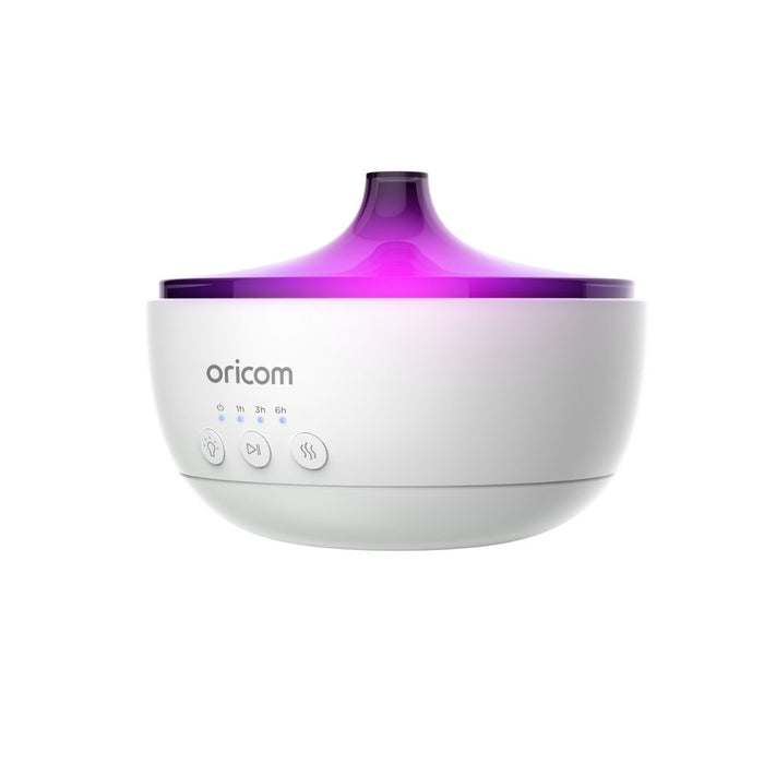 Oricom 4-in-1 Humidifier with Aroma Diffuser, BT Speaker and Night Light