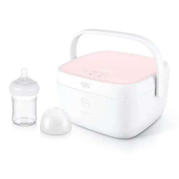 59S MULTI-PURPOSE UV STERILISATION CABINET - Pink-Feeding - Sterilisers-59s | Baby Little Planet