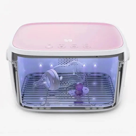 59S MULTI-PURPOSE UV STERILISATION CABINET - Pink-Feeding - Sterilisers-59s | Baby Little Planet