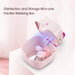 59S Mini Sterilizer box S6 for baby pacifier - White-Feeding - Sterilisers-59s | Baby Little Planet
