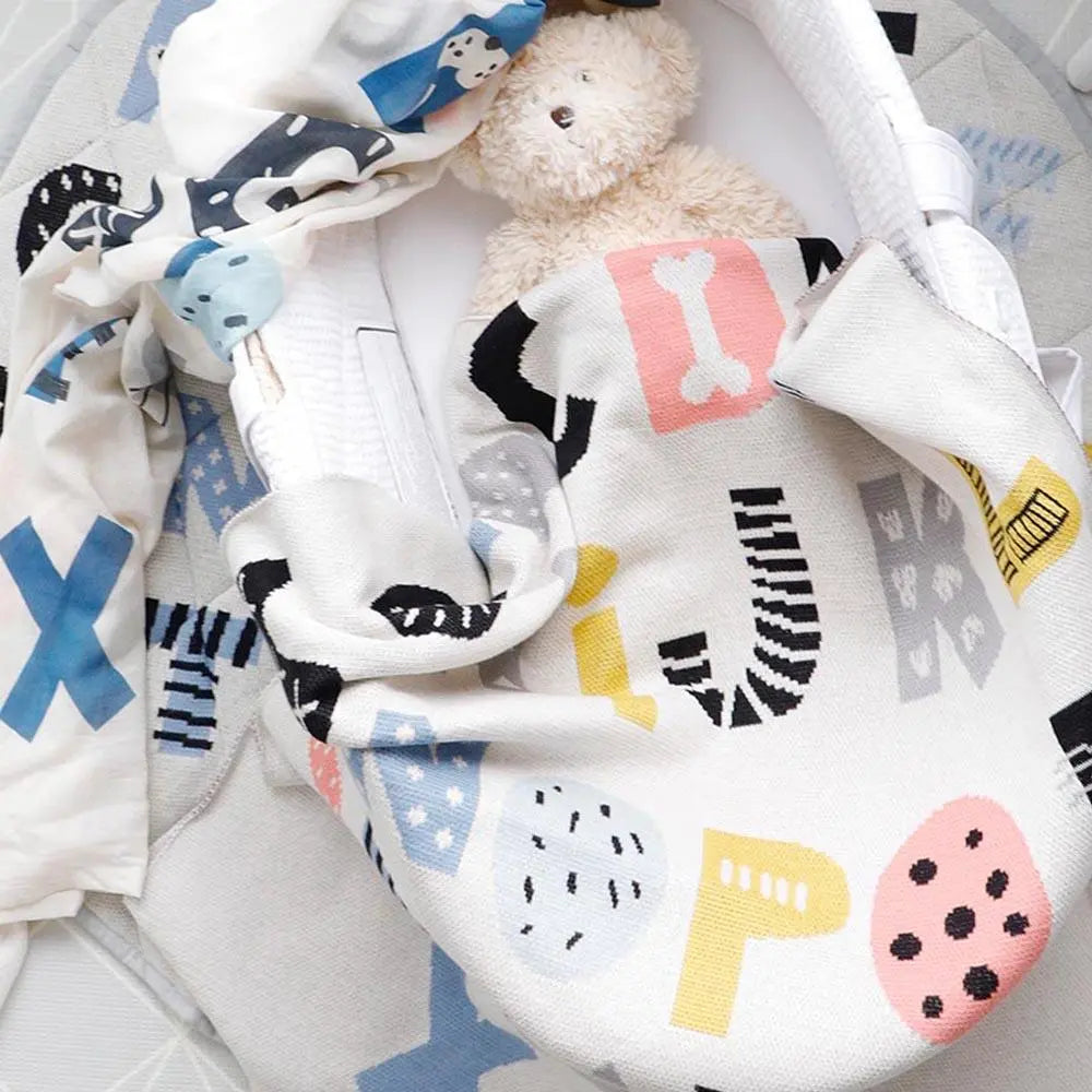 Di Lusso Living Baby Blanket-Bedtime - Blankets-Baby Little Planet