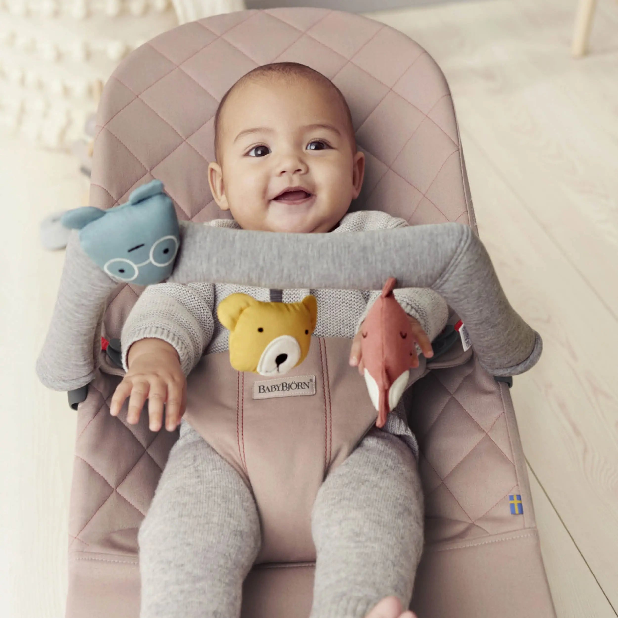 Babybjorn Toy For Bouncer - Soft Friends