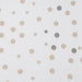 Little Turtle Baby Fitted Cot Sheet (Rect) Beige & Grey Spot-Bedtime - Cot Sheets-Little Turtle Baby | Baby Little Planet