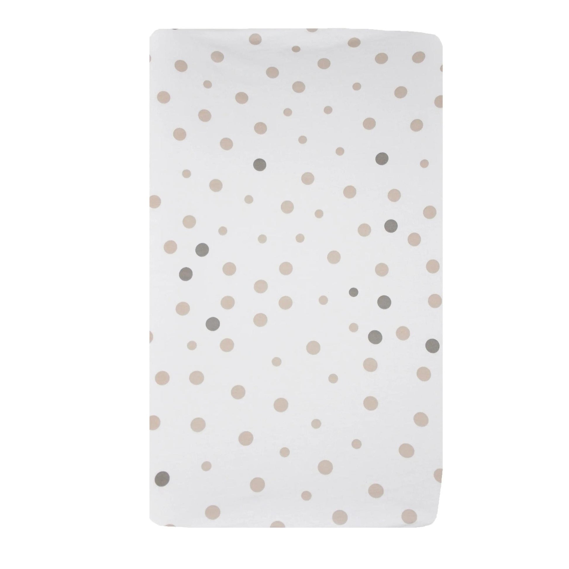 Little Turtle Baby Change Mat Cover Beige & Grey Spot-Nursery Furniture - Change Mats-Little Turtle Baby | Baby Little Planet