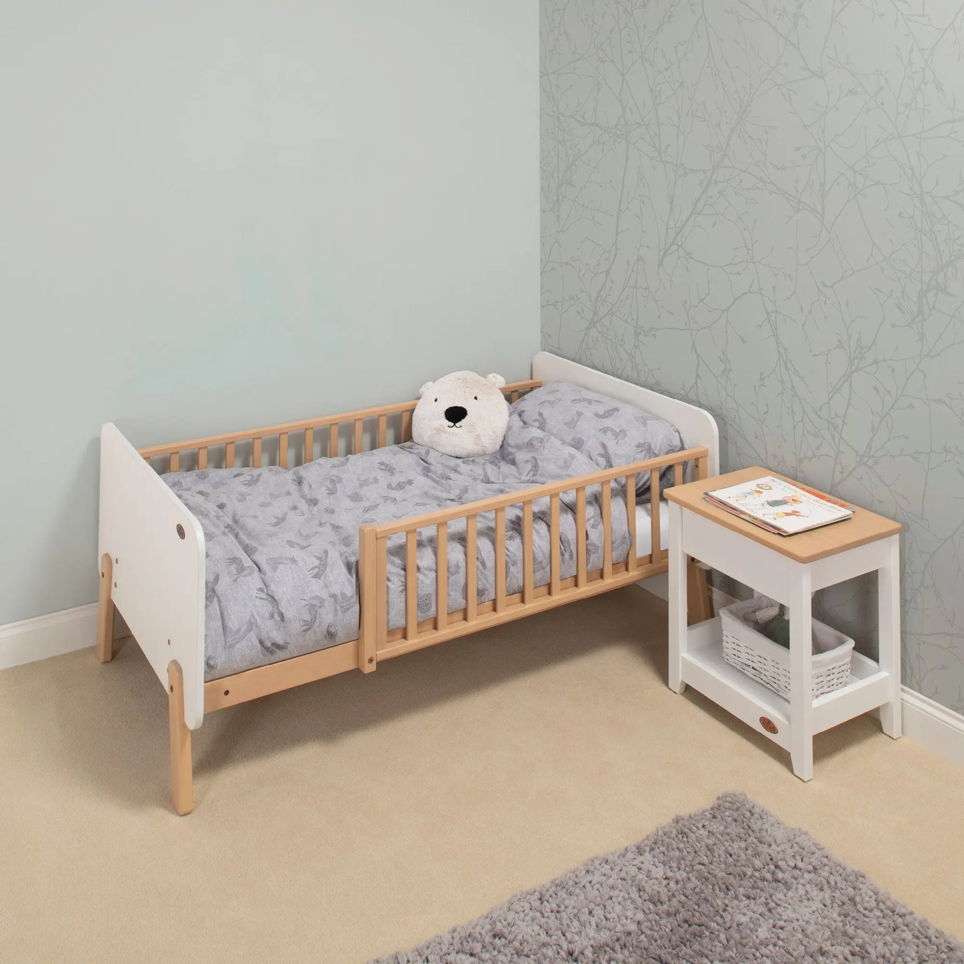 Boori Natty Bedside Bed-Nursery Furniture - Bed-Baby Little Planet