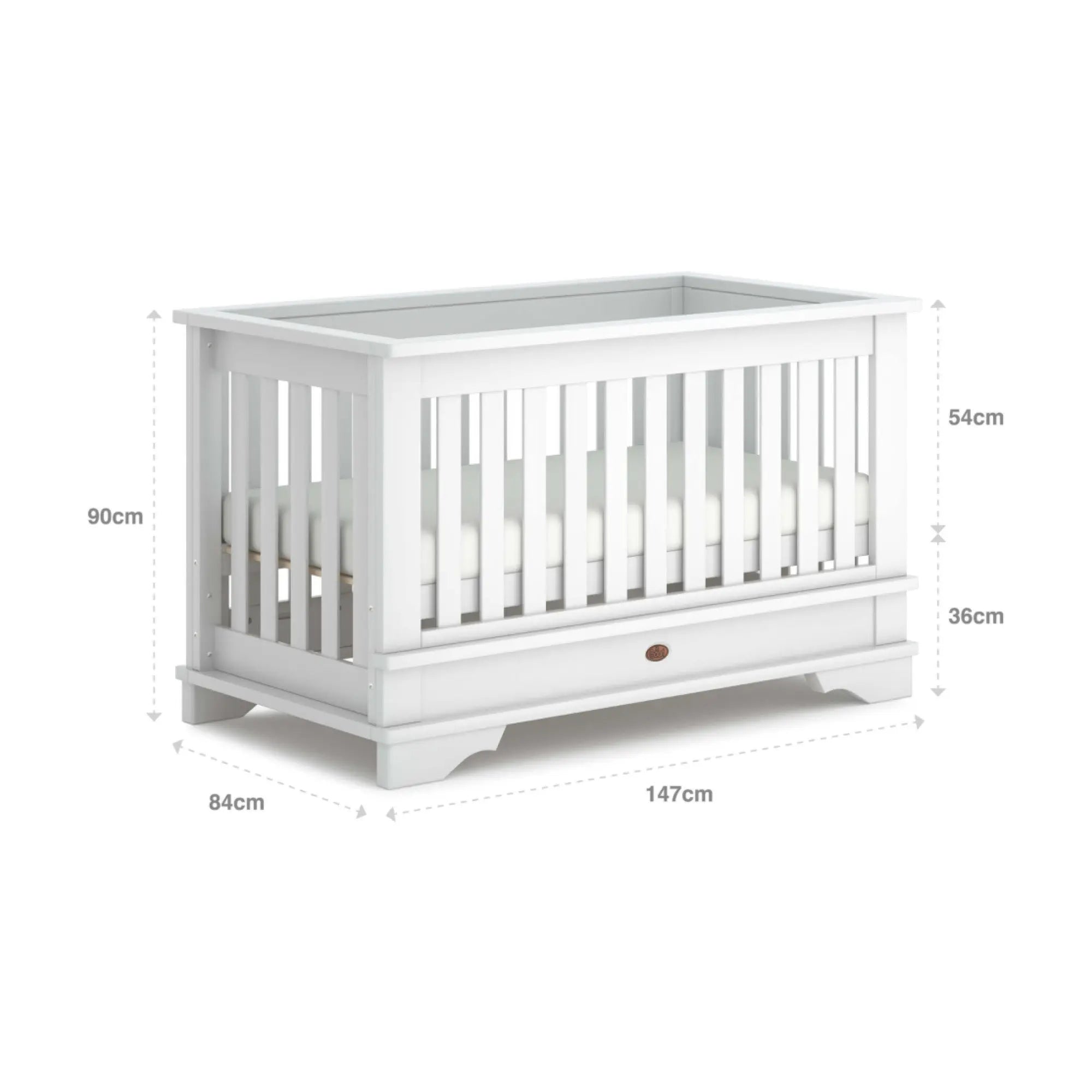 Boori Eton Convertible Plus Cot-Nursery Furniture - Cots-Baby Little Planet