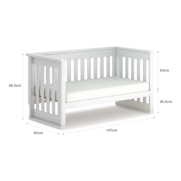Boori Eton Convertible Plus Cot-Nursery Furniture - Cots-Baby Little Planet