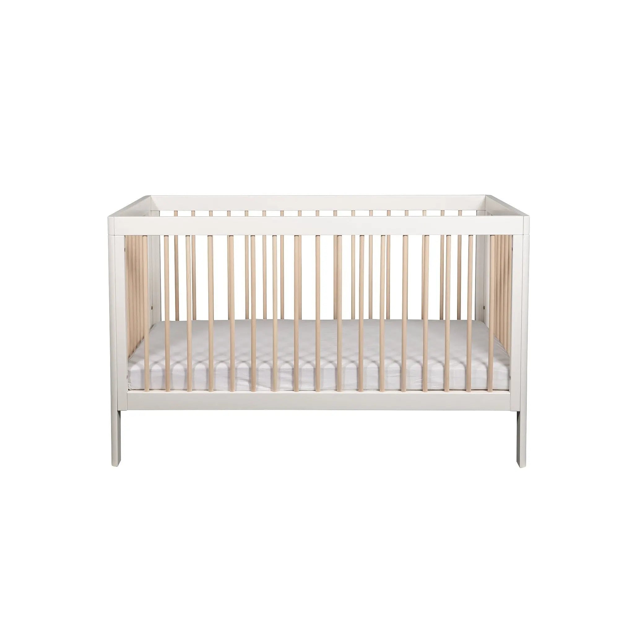 Troll Lukas Two Tone Cot-Nursery Furniture - Cots-Baby Little Planet Hoppers Crossing