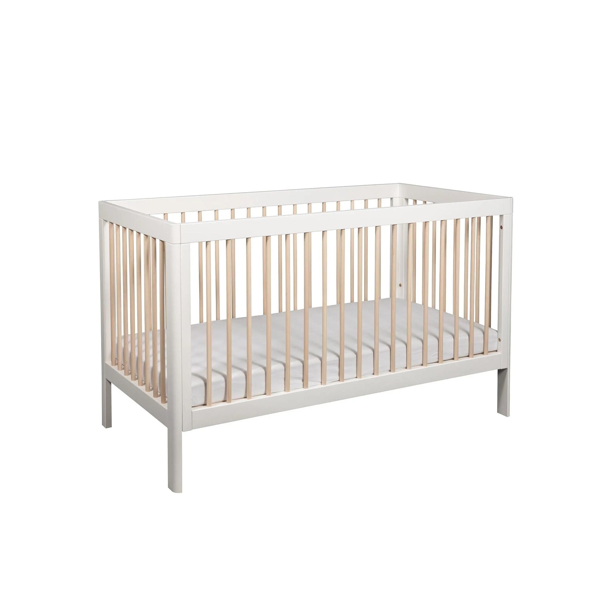 Troll Lukas Two Tone Cot-Nursery Furniture - Cots-Baby Little Planet Hoppers Crossing