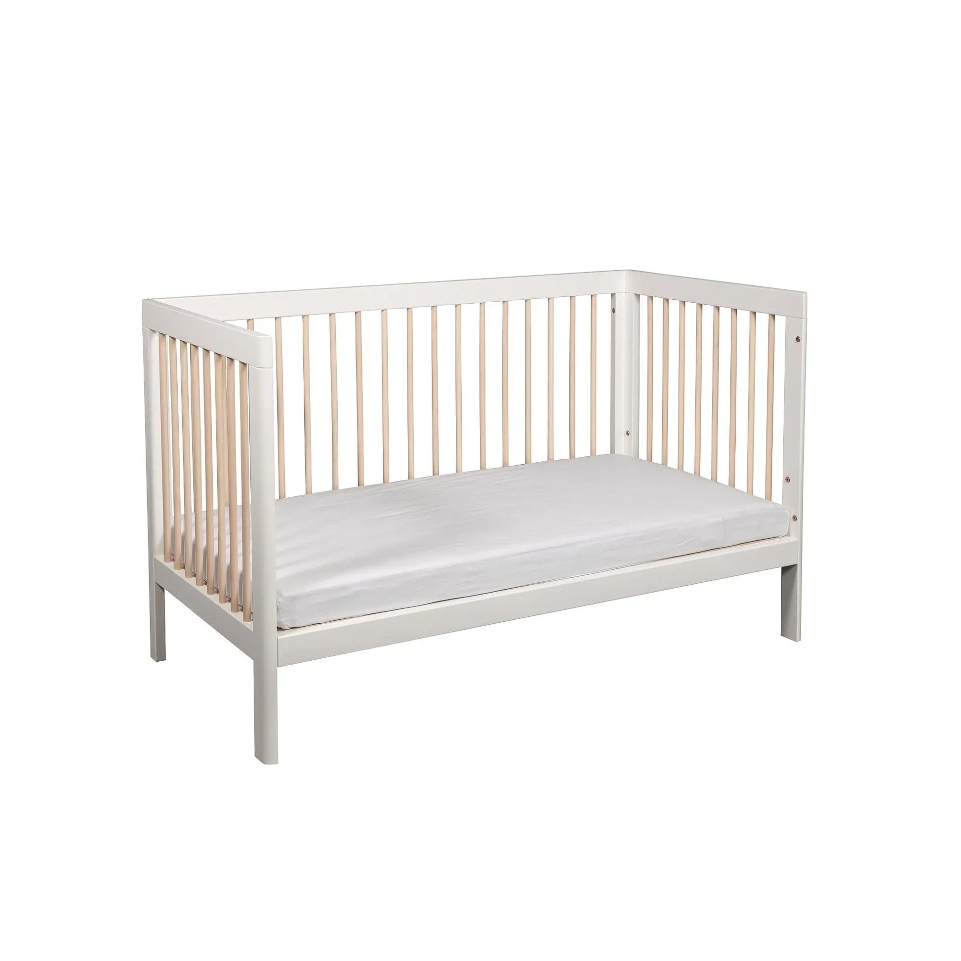 Troll Lukas Two Tone Cot-Nursery Furniture - Cots-Baby Little Planet Hoppers Crossing