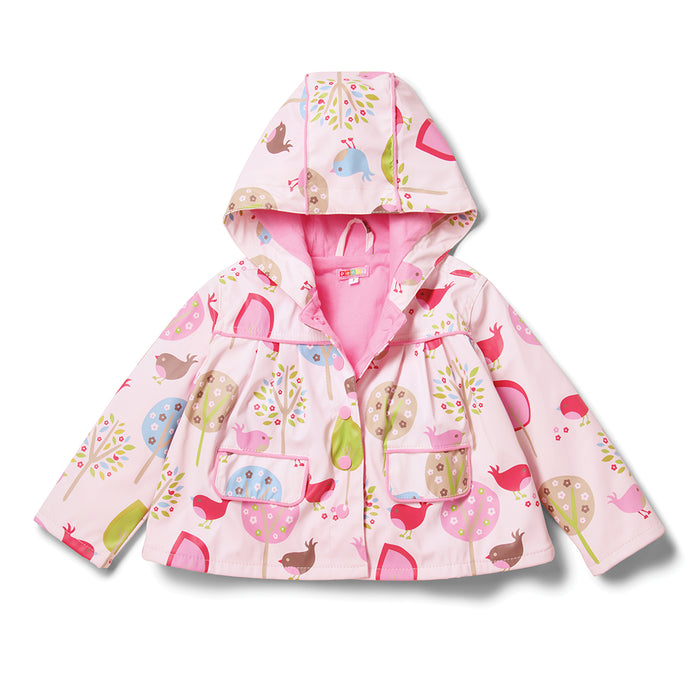 Penny Scallan Raincoat - Chirpy Bird-Out And About - Raincoat & Umbrella-Penny Scallan | Baby Little Planet