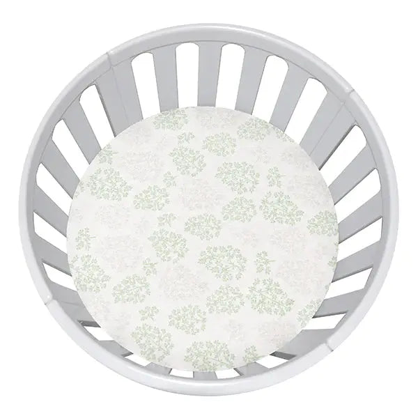 Little Turtle Baby Jersey Bassinet Fitted Sheet (Circle)  